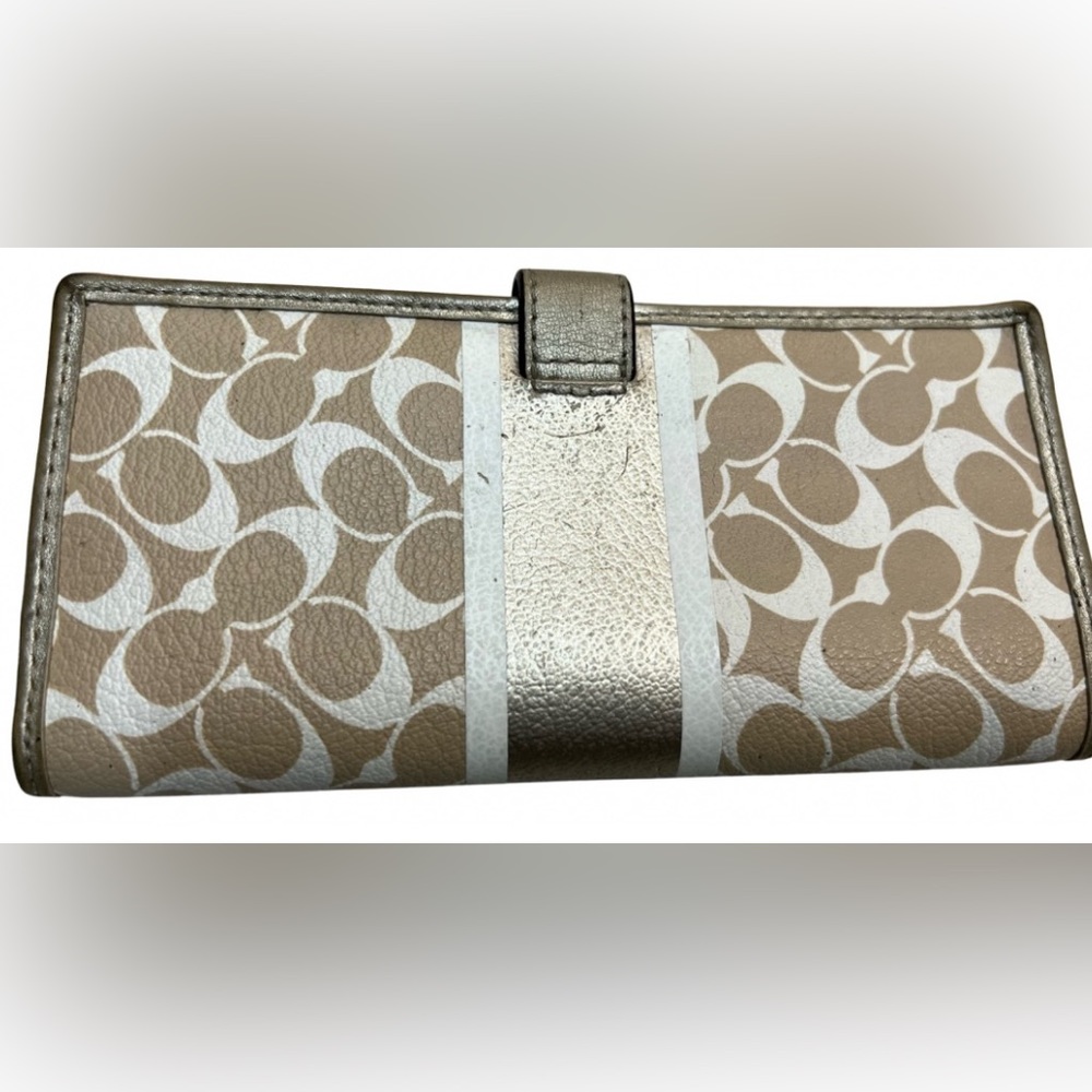 Coach leather wallet